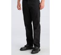 5-Pocket-Jeans LINDBERGH "Lindbergh Jeans", Damen, Gr. 33, Länge 34, schwarz, Obermaterial: 100% Baumwolle, loose fit, Jeans 5-Pocket-Jeans (69784334-33) schwarz