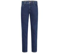 5-Pocket-Jeans MEYER "Dublin 9-4541", Herren, Gr. 30, Normalgrößen, blau, 97% Baumwolle, 3% Elasthan, unifarben, Basic, slim fit lang, Jeans 5-Pocket-Jeans, mit Stretch-Dehnbund (33005904-30) blau