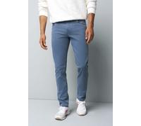 M 5 BY MEYER Baumwolle-Tencel Microstruktur Five Pocket Blau (Blau) 42/34