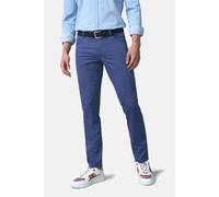 5-Pocket-Jeans MEYER "M5 Five 1-6075", Damen, Gr. 38, Länge 30, blau, 96% Baumwolle, 4% Elasthan, unifarben, Basic, relaxed fit lang, Jeans 5-Pocket-Jeans, aus reiner Bio-Baumwolle (37689168-38) blau