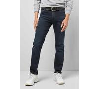 5-Pocket-Jeans MEYER "M5 Regular", Herren, Gr. 30, Länge 32, blau (dunkelblau), 98% Baumwolle, 2% Elasthan, unifarben, Basic, regular fit lang, Jeans 5-Pocket-Jeans, M5 Regular im Five Pocket Style (1