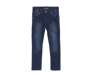 5-Pocket-Jeans MINYMO "5-Pocket-Jeans MIJeans", Jungen, Gr. 98, N-Gr, blau (dunkelblau denim), Obermaterial: 80% Baumwolle CO. 19% Polyester PES. 1% Elasthan EL., Jeans 5-Pocket-Jeans (50918038-98) du