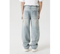 5-Pocket-Jeans NAME IT "NKMRYAN für Jungen mit geradem Bein und 5-Pocket-Style", Jungen, Gr. 176, N-Gr, blau (vintage light blau denim), Denim/Jeans, Obermaterial: 100% Baumwolle, unifarben, straight 