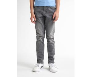 5-Pocket-Jeans PETROL INDUSTRIES "Russel Regular", Jungen, Gr. 158, N-Gr, grau, Denim/Jeans, Obermaterial: 83% Baumwolle, 15% Polyester, 2% Elasthan, regular fit, Jeans 5-Pocket-Jeans, for BOYS (82408