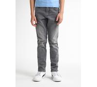 5-Pocket-Jeans PETROL INDUSTRIES "Russel Regular", Jungen, Gr. 164, N-Gr, grau, Denim/Jeans, Obermaterial: 83% Baumwolle, 15% Polyester, 2% Elasthan, regular fit, Jeans 5-Pocket-Jeans, for BOYS (82408