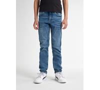 5-Pocket-Jeans PETROL INDUSTRIES "Russel Regular", Jungen, Gr. 170, N-Gr, blau (light used), Denim/Jeans, Obermaterial: 83% Baumwolle, 15% Polyester, 2% Elasthan, regular fit, Jeans 5-Pocket-Jeans, fo