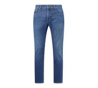 5-Pocket-Jeans PIERRE CARDIN "Lyon", Herren, Gr. W33/L30, Länge 30, light blau used, Obermaterial: 92% Baumwolle CO. 6% Elastomultiester ELE. 2% Elasthan EL., uni, regular fit, Jeans 5-Pocket-Jeans, i