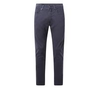 5-Pocket-Jeans PIERRE CARDIN "PC-Lyon", Herren, Gr. 40, Länge 34, blau (salute), Web, Obermaterial: 70% Baumwolle, 21% Lyocell, 7% Polyester, 2% Elasthan, unifarben, regular fit knöchelfrei, Jeans 5-P