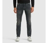 5-Pocket-Jeans PME LEGEND "NAVIGATOR PTR121", Herren, Gr. 33, Länge 34, grau (comfort dunkelgrau), Denim/Jeans, Obermaterial: 75% Baumwolle, 16% Polyester, 8% Viskose, 1% sonstige Fasern, lang, Jeans 