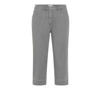 5-Pocket-Jeans RAPHAELA BY BRAX "Style CAREN CAPRI", Damen, Gr. 48K (24), Kurzgrößen, dunkelgrau, Denim/Jeans, 88% Baumwolle, 9% Elastomultiester, 3% Elasthan, Jeans 5-Pocket-Jeans (73692616-24) dunke