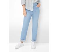 Raphaela by Brax Damen Five-Pocket-Hose Style CAREN NEW BLEACHED LIGHT BLUE SLIGHTUSED, denim hellblau, Gr. 46