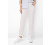 Raphaela by Brax Damen Five-Pocket-Hose Style CORRY WHITE, denim weiß, Gr. 48K