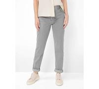 5-Pocket-Jeans RAPHAELA BY BRAX "Style CORRY", Damen, Gr. 52K (26), Kurzgrößen, hellgrau, Denim/Jeans, 50% Baumwolle, 40% Lyocell, 7% Elastomultiester, 3% Elasthan, Jeans 5-Pocket-Jeans (29627431-26)