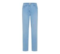 Raphaela by Brax Damen Five-Pocket-Hose Style CORRY BLEACHED LIGHT BLUE SLIGHTUSED, denim hellblau, Gr. 42K