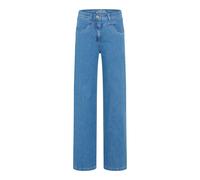 Raphaela by Brax Damen Five-Pocket-Hose Style LAURA FLARED BLEACHED, USING&BUFFIES, denim hellblau, Gr. 50K