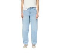 5-Pocket-Jeans S.OLIVER, Damen, Gr. 46, Länge 30, blau (light blau), Denim/Jeans, Obermaterial: 99% Baumwolle, 1% Elasthan, unifarben, barrel fit lang, Jeans 5-Pocket-Jeans, im Barrel Fit und mit Stre