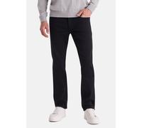 5-Pocket-Jeans STOOKER MEN "Frisco Thermo Straight Fit Jeans", Herren, Gr. 32, Länge 34, schwarz, Denim/Jeans, 63% Baumwolle, 34% Polyester, 3% Elasthan, straight fit lang, Jeans 5-Pocket-Jeans, Strai
