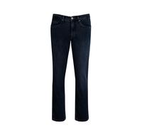5-Pocket-Jeans STOOKER MEN "Frisco Thermo Straight Fit Jeans", Herren, Gr. 36, Länge 34, blau (dunkelblau), Denim/Jeans, 63% Baumwolle, 34% Polyester, 3% Elasthan, straight fit lang, Jeans 5-Pocket-Je
