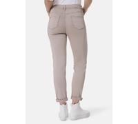 5-Pocket-Jeans STOOKER WOMEN "DAVOS Colour Jogg Edition Jeeans", Damen, Gr. 40, Länge 30, beige (string), Denim/Jeans, 98% Baumwolle, 2% Elasthan, lässig geschnitten lang, Jeans 5-Pocket-Jeans, Boyfri