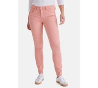 5-Pocket-Jeans STOOKER WOMEN "Florenz Colour Slim Fit Jeans", Damen, Gr. 40, Länge 28, rose coral, Denim/Jeans, 68% Baumwolle, 28% Polyester, 4% Elasthan, slim fit lang, Jeans 5-Pocket-Jeans, Slim Fit