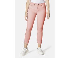 5-Pocket-Jeans STOOKER WOMEN "Florenz Colour Slim Fit Jeans", Damen, Gr. 48, Länge 26, orange peach, Denim/Jeans, 68% Baumwolle, 28% Polyester, 4% Elasthan, slim fit lang, Jeans 5-Pocket-Jeans, Slim F