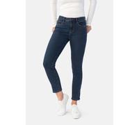 5-Pocket-Jeans STOOKER WOMEN "Florenz Denim Slim Fit Jeans", Damen, Gr. 48, Länge 30, blau (blau schwarz), Denim/Jeans, 78% Baumwolle, 20% Polyester, 2% Elasthan, slim fit lang, Jeans 5-Pocket-Jeans,