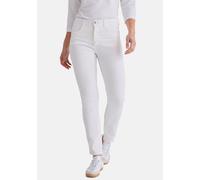 5-Pocket-Jeans STOOKER WOMEN "Milano Denim Magic Shape Fit Jeans", Damen, Gr. 46, Länge 30, weiß, Denim/Jeans, 98% Baumwolle, 2% Elasthan, schmal lang, Jeans 5-Pocket-Jeans, Casual Clean Wash Denim Je