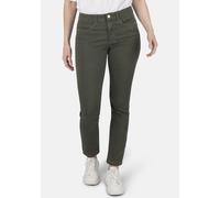 5-Pocket-Jeans STOOKER WOMEN "Milano Print Magic Shape Fit Jeans", Damen, Gr. 40, Länge 30, grün (grün minimal), Denim/Jeans, 88% Baumwolle, 9% Polyester, 3% Elasthan, schmal lang, Jeans 5-Pocket-Jean