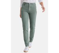 5-Pocket-Jeans STOOKER WOMEN "Nizza Denim Tapered Fit Jeans", Damen, Gr. 50, Länge 30, chinoise grün, Twill, 98% Baumwolle, 2% Elasthan, gerade, unten schmal lang, Jeans 5-Pocket-Jeans, Tapered Fit Ca
