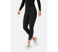 5-Pocket-Jeans STOOKER WOMEN "Rio Fashion Skinny Fit", Damen, Gr. 40, Länge 26, schwarz (schwarz denim used), Denim/Jeans, 82% Baumwolle, 17% Polyester, 1% Elasthan, skinny fit lang, Jeans 5-Pocket-Je