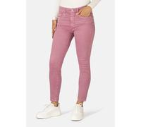5-Pocket-Jeans STOOKER WOMEN "Rio Fashion Skinny Fit Jeans", Damen, Gr. 44, Länge 28, rosa (berry frost wash), Denim/Jeans, 82% Baumwolle, 17% Polyester, 1% Elasthan, skinny fit lang, Jeans 5-Pocket-J