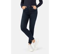 5-Pocket-Jeans STOOKER WOMEN "Rio Fexxi Move Denim Skinny Fit", Damen, Gr. 38, Länge 28, blau (authentic indigo wash), Denim/Jeans, 82% Baumwolle, 17% Polyester, 1% Elasthan, skinny fit lang, Jeans 5-