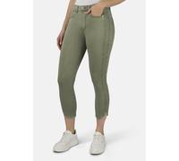 5-Pocket-Jeans STOOKER WOMEN "Skinny Fit Rio Denim", Damen, Gr. 50, Länge 26, grün (grün tee), Denim/Jeans, 98% Baumwolle, 2% Elasthan, skinny fit 7/8-Länge, Jeans 5-Pocket-Jeans, Skinny Fit Casual Cl