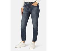 5-Pocket-Jeans STOOKER WOMEN "Zermatt Denim Indigo Straight Fit", Damen, Gr. 44, Länge 32, blau (indigo blau denim), Denim/Jeans, 99% Baumwolle, 1% Elasthan, straight fit lang, Jeans 5-Pocket-Jeans, S