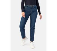 5-Pocket-Jeans STOOKER WOMEN "Zermatt Denim Straight Fit Jeans", Damen, Gr. 40, Länge 30, blau (tiefblau), Denim/Jeans, 99% Baumwolle, 1% Elasthan, straight fit lang, Jeans 5-Pocket-Jeans, Straight Fi