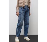 5-Pocket-Jeans STREET ONE "Style Straight Leg", Damen, Gr. 31, Länge 30, medium blau authentic, Denim/Jeans, Obermaterial: 98% Baumwolle, 2% Elasthan, unifarben, bequem lang, Jeans 5-Pocket-Jeans, mit