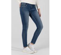 5-Pocket-Jeans TIMEZONE "Tight AleenaTZ", Damen, Gr. 32, Länge 32, blau, 83% Baumwolle 15% Polyester 2% Elastan, lang, Jeans 5-Pocket-Jeans (97090524-32) blau