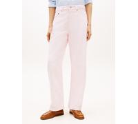 5-Pocket-Jeans TOMMY HILFIGER "DNM LIGHT CLR BARREL RW", Damen, Gr. 34, Länge 30, polar pink, Denim/Jeans, Obermaterial: 100% Baumwolle, unifarben, regular fit, Jeans 5-Pocket-Jeans (39525753-34) pola