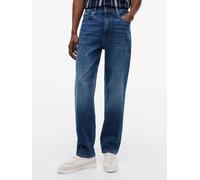 5-Pocket-Jeans TOMMY JEANS "Sonny", Herren, Gr. 32, Länge 34, denim schwarz, Denim/Jeans, Obermaterial: 99% Baumwolle, 1% Elasthan, unifarben, relaxed fit lang, Jeans 5-Pocket-Jeans, mit Stretch Taper