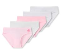 Schiesser Slip CLASSICS - PFERD 5er Pack in rosa/weiß, Gr. 98, maedchen