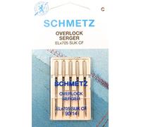 5 Schmetz Nähmaschinen Nadeln für Overlock Maschinen ELx705 SUK CF Stärke 90/14