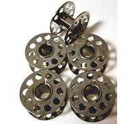 5 Spulen aus Metall für Singer Nähmaschinen Simple
