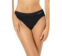 5 Stück Jazzpants Sport Edition Damen Unterwäsche Slip Unterhose 100% Bio Baumwolle Farbe: schwarz Größen 38-48 Größe 44