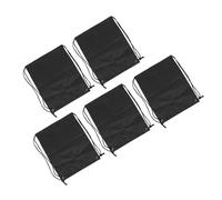 5 Stück Kordelzug-Rucksack Großraum Wasserdichtes Oxford-Gewebe Sport Gym Rucksack für Fußball, Basketball, Volleyball