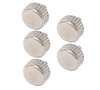 5-teiliges Set für Uhrenkronen, robust, leicht, praktisch, Reparaturwerkzeug für Armbanduhren, in Silber, für Uhrmacher, #311, 4,5 mm langes Loch