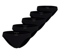 TOM TAILOR Mini Slip 5er Pack black - M
