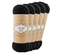 5 x 100g Sockenwolle Alize Superwash Artisan 75% Wolle Strickwolle Häkelgarn Farbwahl