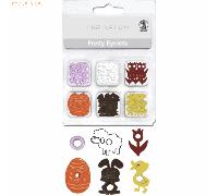 5 x Ludwig Bähr Deko-Ösen Pretty Eyelets 2-4mm Ostern VE=76 Stück