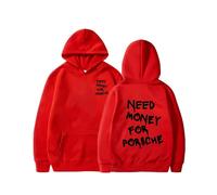 (5-XXXL) Herbst/Winter 2025 Neuer lustiger Hoodie mit „Need Money“-Aufdruck - Modisches Design für Damen