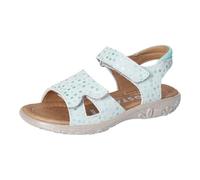 Ricosta Moni 6400202520 Frozen (Grün) - Sandale - Kinderschuhe Teens Mädchen Gr. 25 - 42, Grün, leder (bubble) für Kinder, grün, Gr. 32 EU